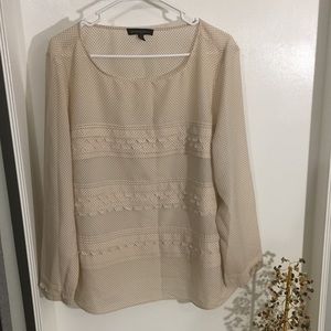 Banana Republic blouse light pink  XL